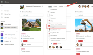 How to Copy an Entire Plan when using Tasks by Planner and To Do - Integent