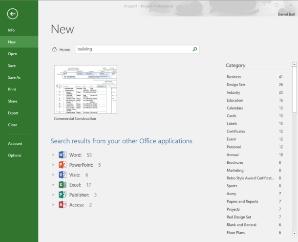 Microsoft Project Training | Getting Started | The Project Interface